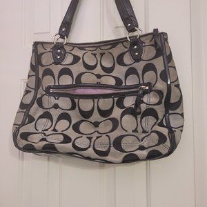 Coach Monogram Shoulder Bag